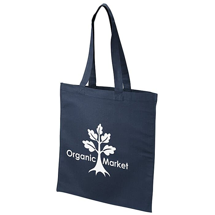 Organic 8-oz Cotton Flat Tote