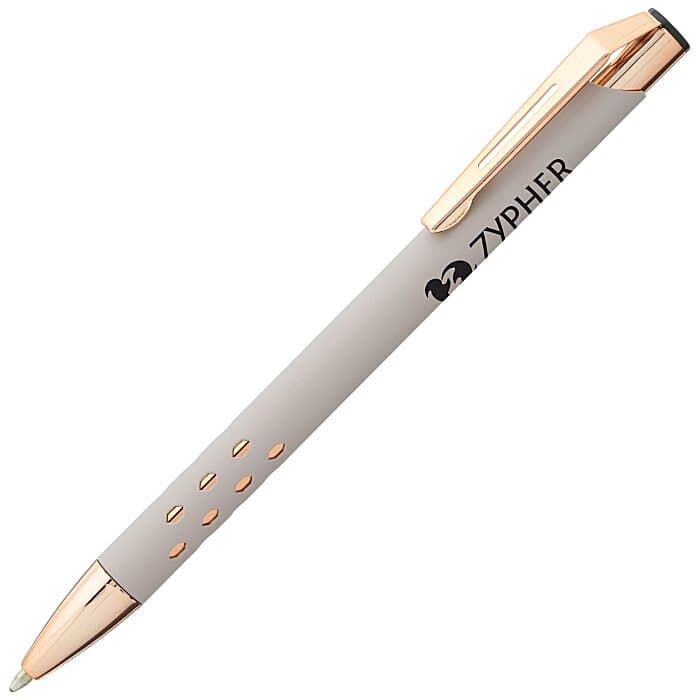 Souvenir Armor Soft Touch Metal Pen - Rose Gold