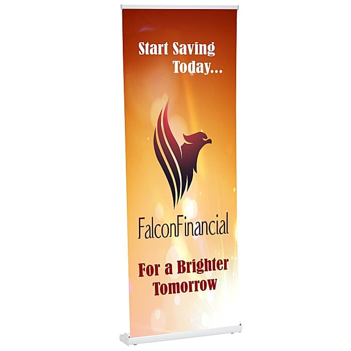 LiteWay Stratus Retractable Banner Display - 31 1/2 inch
