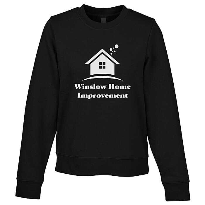Ultimate 8.3-oz CVC Fleece Crew - Ladies' - Screen