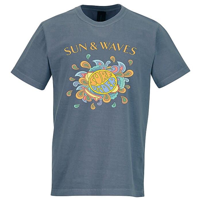 Bella+Canvas 6.5-oz Heavyweight Garment-Dyed T-Shirt - Men's - Full Color
