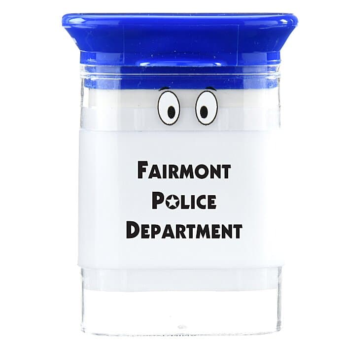Pencil Sharpener with Eraser - Police Officer