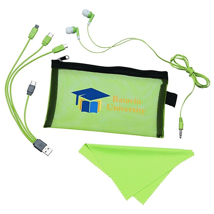 Mesh Tech Kit with Earbuds