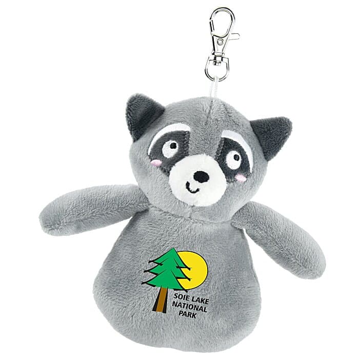 Bag Charm Plush - Racoon