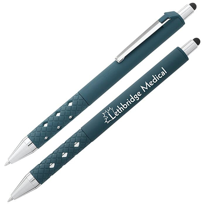 Cali Click Soft Touch Stylus Gel Pen