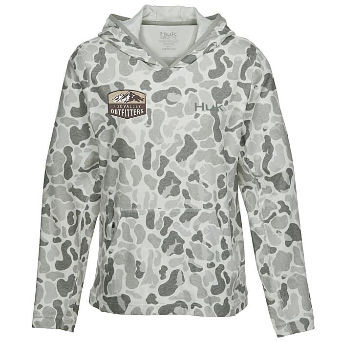 Huk Cold Front Printed Hoodie - Ladies' - Embroidered