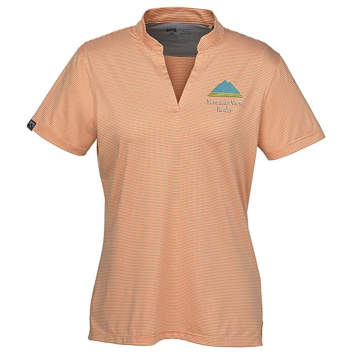 Storm Creek Optimist II Microstripe Polo - Ladies'