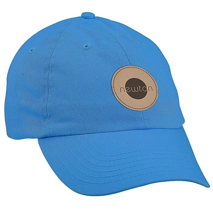 Cotton Washed Cap - Solid - Laser Engraved Patch