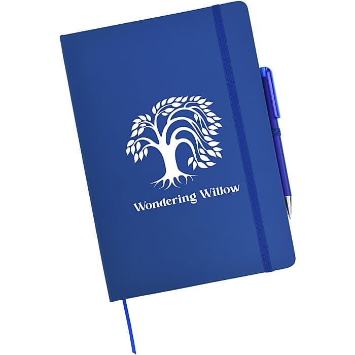 TaskRight Afton Notebook with Pen - 10 inches x 7 inches
