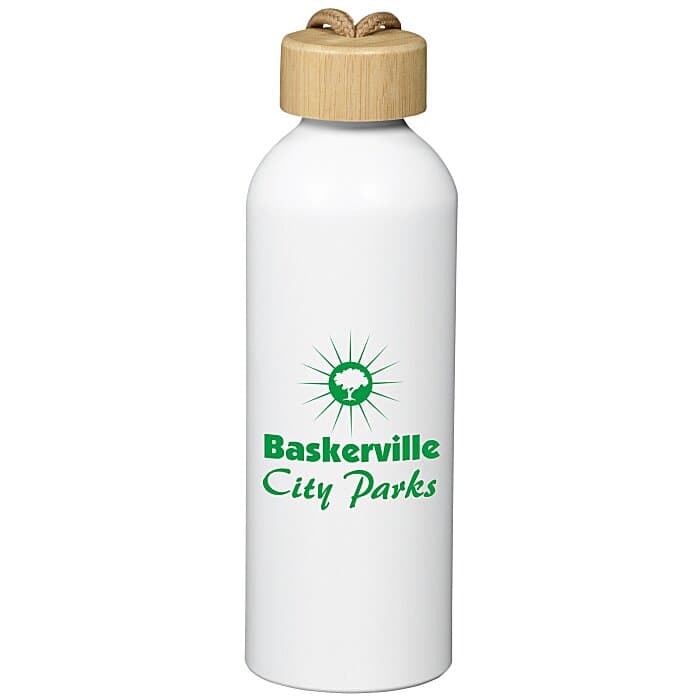 Horicon Aluminum Bottle with Bamboo Lid - 25 oz.