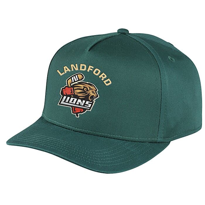 Fielder Five Panel Snapaback Cap - Embroidered