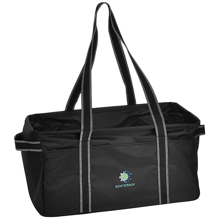 Three Pocket Utility Tote - Embroidered