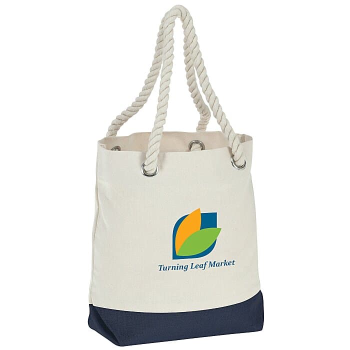 Briarwood Jute Accent Tote - Full Color