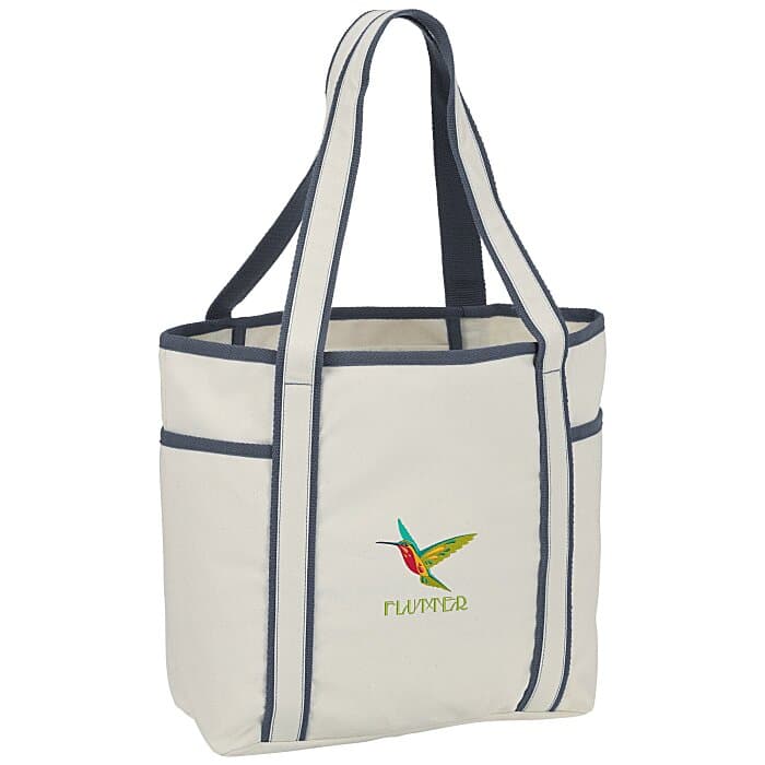 Laurel Multi-Pocket Tote - Embroidered