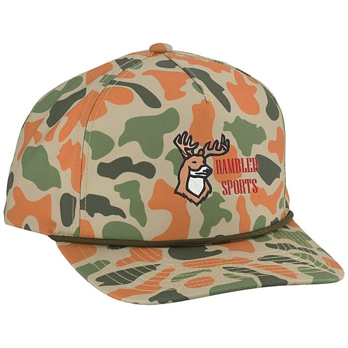Weekender Duck Camo Five Panel Rope Cap