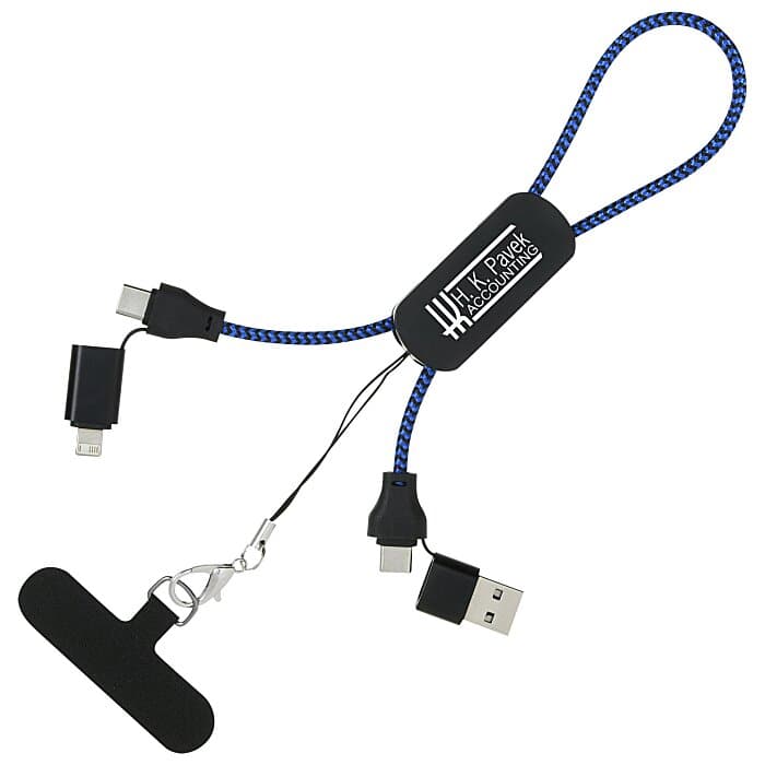 Phone Holder Wristlet with Charging Cable