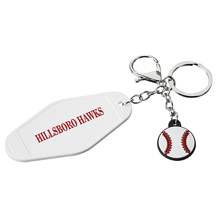 Motel Keychain - Baseball
