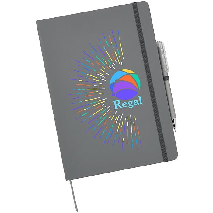 TaskRight Afton Notebook with Pen - 10 inches x 7 inches - Full Color