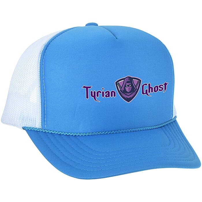 OTTO Five Panel Foam Trucker Cap - Two Tone