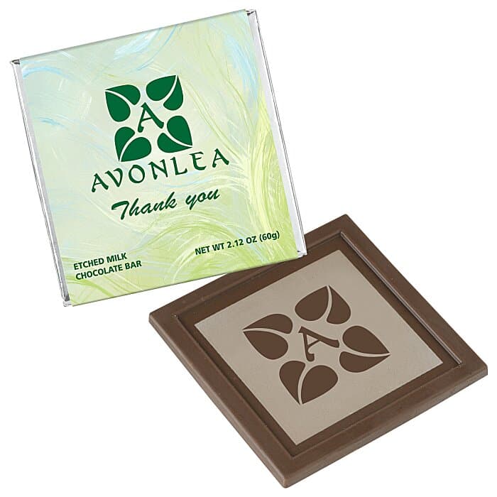 Etched Milk Chocolate Bar