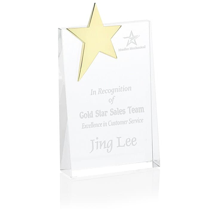 Gleaming Star Crystal Award