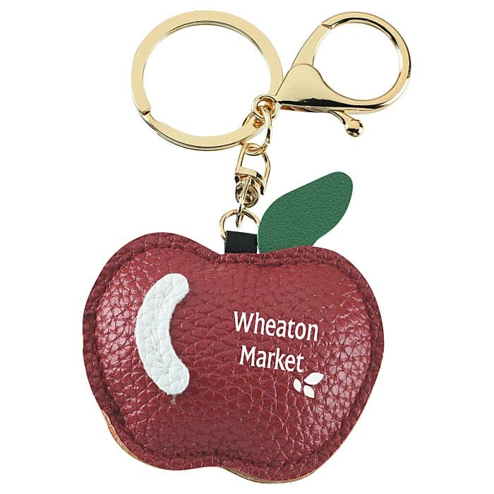Apple Bag Charm Keychain