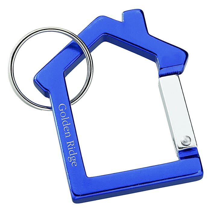 House Carabiner Keychain