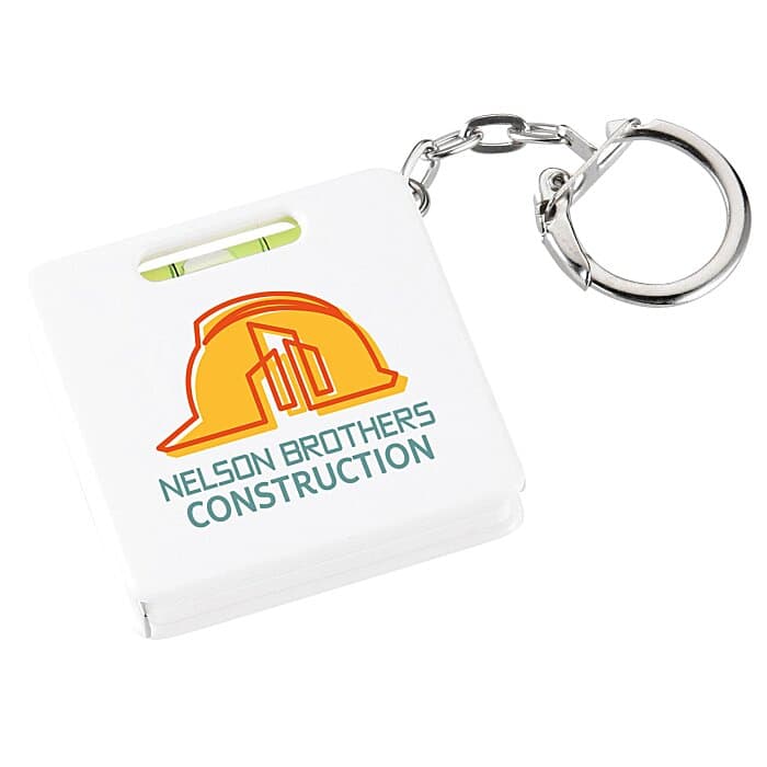Tape Measure / Level Keychain - Full Color