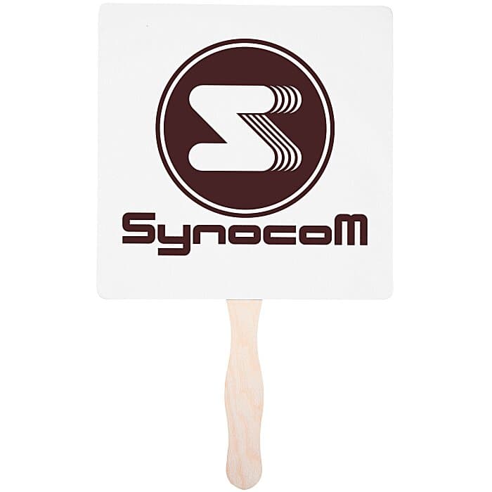 Hand Fan - 8-inch Square