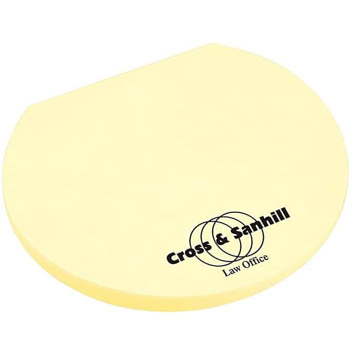 Post-it® Custom Notes - Circle - 25 Sheet
