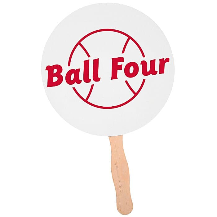 Hand Fan - 8-inch Round